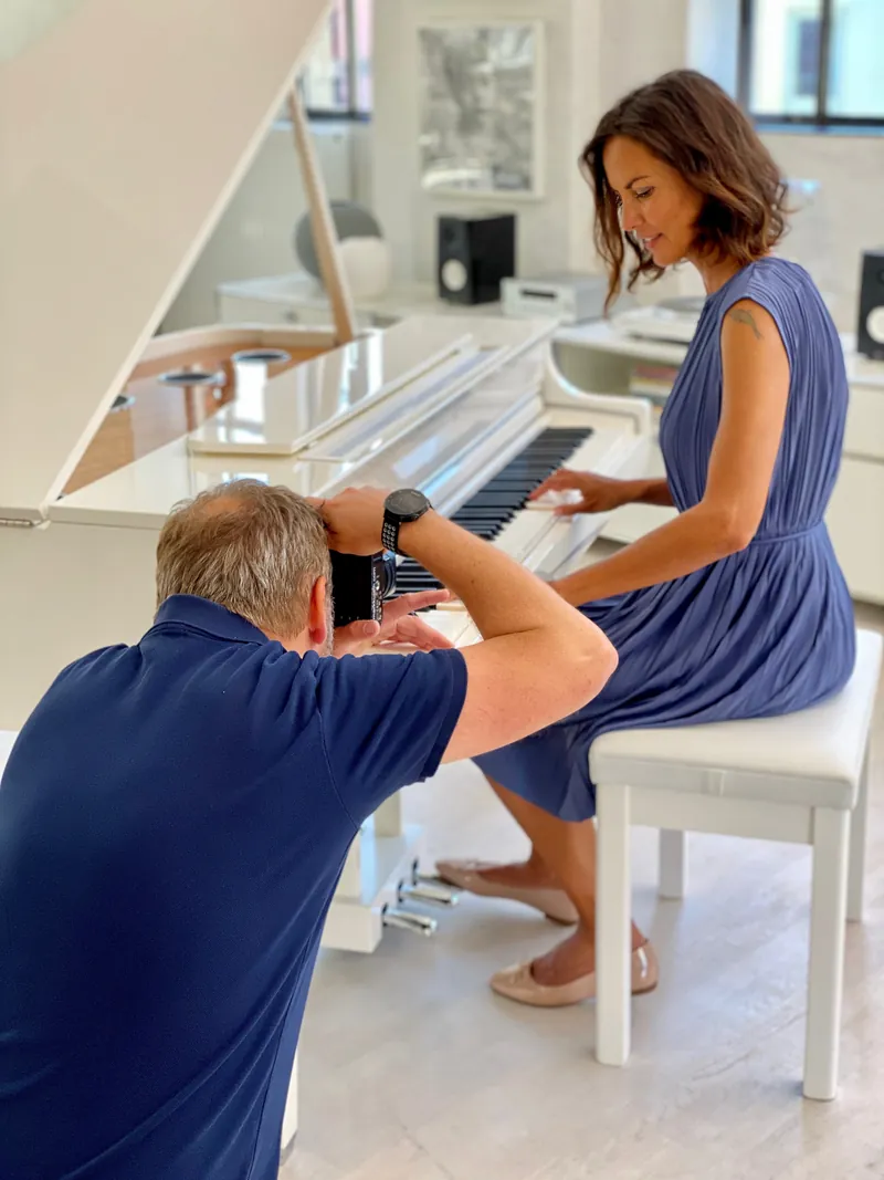 Hinter den Kulissen eines großen Fotoshootings