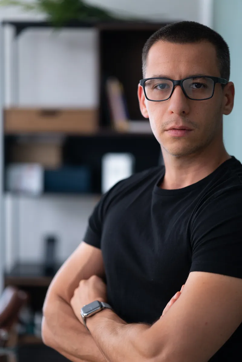 Business-Portrait im Büro